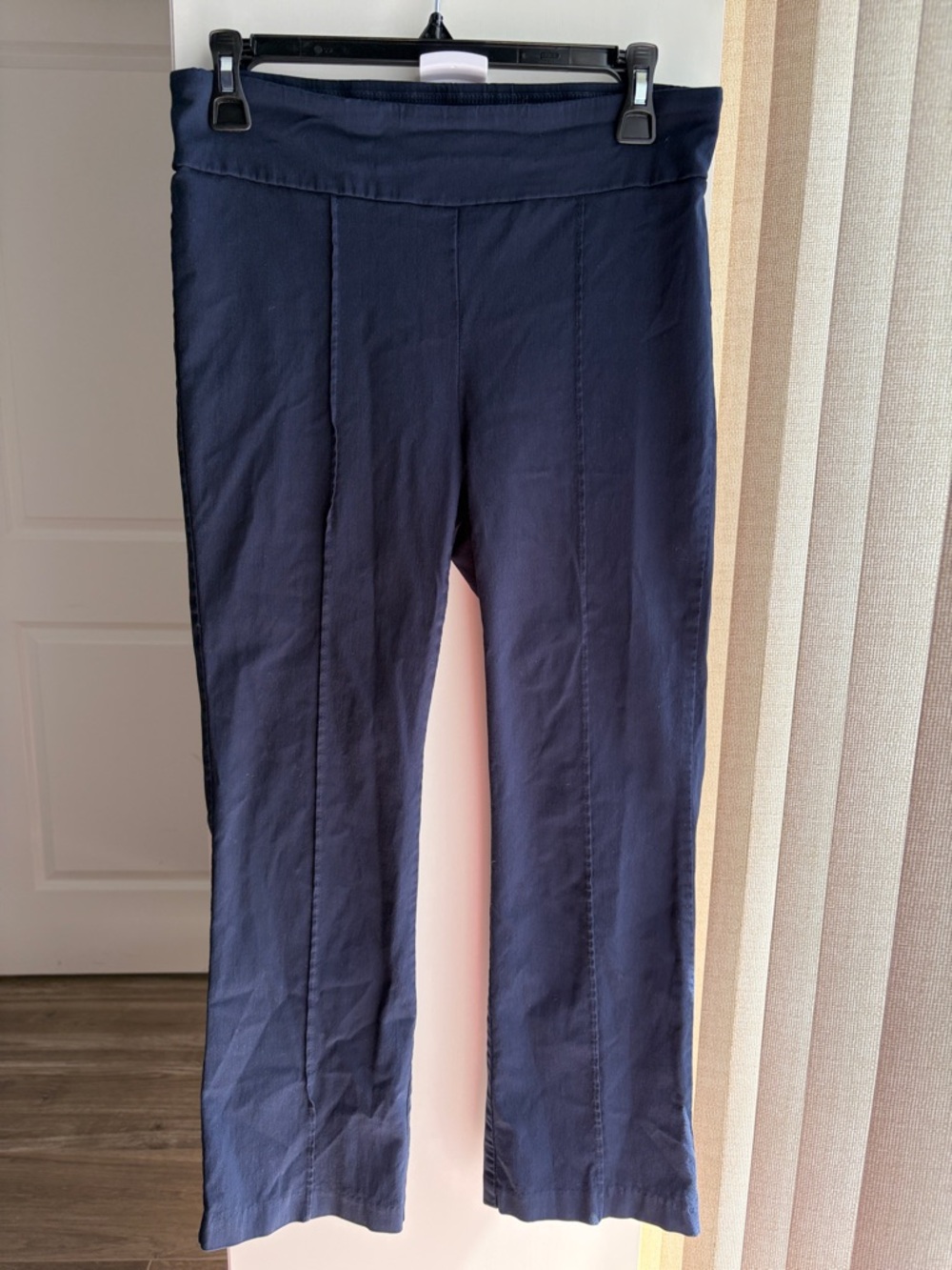 J. McLaughlin Navy Straight-Leg Pants